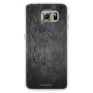 Silikónové puzdro iSaprio - Black Wood 13 - Samsung Galaxy S6 Edge vyobraziť