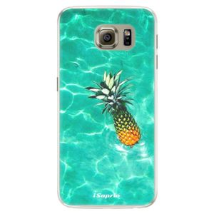 Silikónové puzdro iSaprio - Pineapple 10 - Samsung Galaxy S6 Edge vyobraziť
