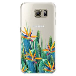 Silikónové puzdro iSaprio - Exotic Flowers - Samsung Galaxy S6 vyobraziť