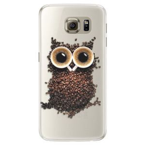 Silikónové puzdro iSaprio - Owl And Coffee - Samsung Galaxy S6 vyobraziť