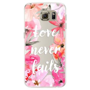 Silikónové puzdro iSaprio - Love Never Fails - Samsung Galaxy S6 vyobraziť