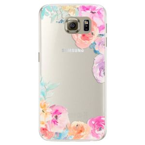Silikónové puzdro iSaprio - Flower Brush - Samsung Galaxy S6 vyobraziť
