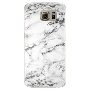 Silikónové puzdro iSaprio - White Marble 01 - Samsung Galaxy S6 vyobraziť