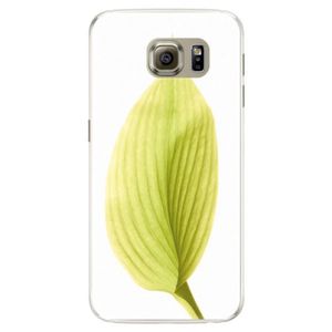 Silikónové puzdro iSaprio - Green Leaf - Samsung Galaxy S6 vyobraziť