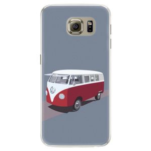 Silikónové puzdro iSaprio - VW Bus - Samsung Galaxy S6 vyobraziť