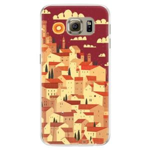 Silikónové puzdro iSaprio - Mountain City - Samsung Galaxy S6 vyobraziť