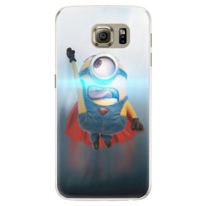 Silikónové puzdro iSaprio - Mimons Superman 02 - Samsung Galaxy S6 vyobraziť
