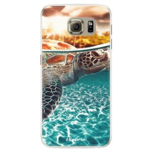 Silikónové puzdro iSaprio - Turtle 01 - Samsung Galaxy S6 vyobraziť