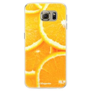 Silikónové puzdro iSaprio - Orange 10 - Samsung Galaxy S6 vyobraziť