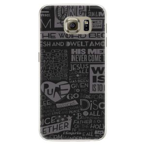 Silikónové puzdro iSaprio - Text 01 - Samsung Galaxy S6 vyobraziť