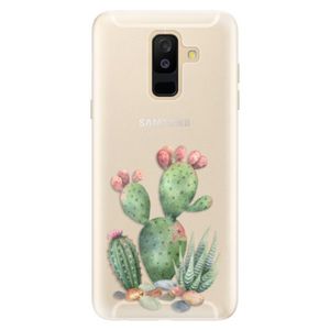 Silikónové puzdro iSaprio - Cacti 01 - Samsung Galaxy A6+ vyobraziť