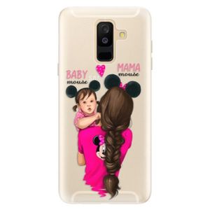 Silikónové puzdro iSaprio - Mama Mouse Brunette and Girl - Samsung Galaxy A6+ vyobraziť