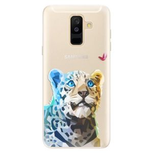 Silikónové puzdro iSaprio - Leopard With Butterfly - Samsung Galaxy A6+ vyobraziť