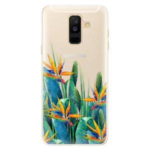 Silikónové puzdro iSaprio - Exotic Flowers - Samsung Galaxy A6+ vyobraziť