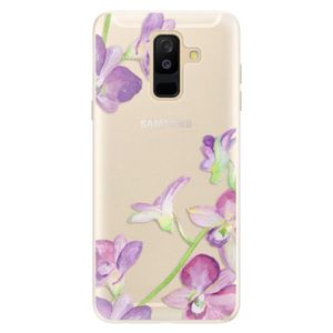 Silikónové puzdro iSaprio - Purple Orchid - Samsung Galaxy A6+ vyobraziť