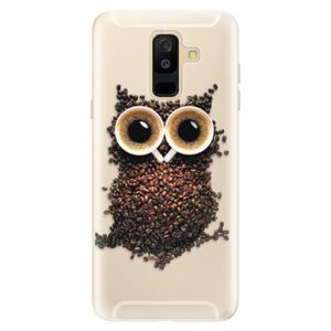 Silikónové puzdro iSaprio - Owl And Coffee - Samsung Galaxy A6+ vyobraziť