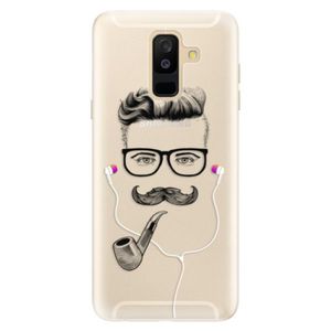 Silikónové puzdro iSaprio - Man With Headphones 01 - Samsung Galaxy A6+ vyobraziť