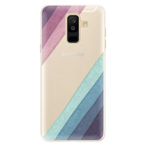 Silikónové puzdro iSaprio - Glitter Stripes 01 - Samsung Galaxy A6+ vyobraziť