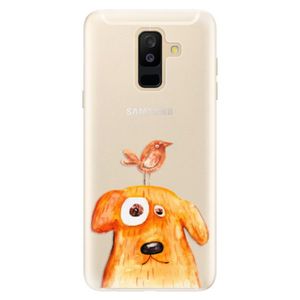 Silikónové puzdro iSaprio - Dog And Bird - Samsung Galaxy A6+ vyobraziť