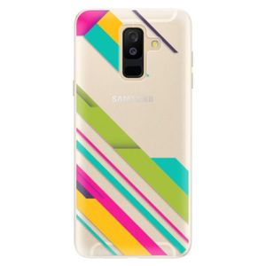 Silikónové puzdro iSaprio - Color Stripes 03 - Samsung Galaxy A6+ vyobraziť