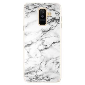 Silikónové puzdro iSaprio - White Marble 01 - Samsung Galaxy A6+ vyobraziť