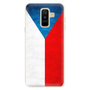 Silikónové puzdro iSaprio - Czech Flag - Samsung Galaxy A6+ vyobraziť