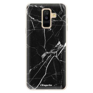 Silikónové puzdro iSaprio - Black Marble 18 - Samsung Galaxy A6+ vyobraziť