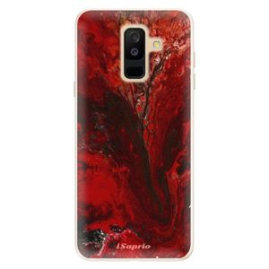 Silikónové puzdro iSaprio - RedMarble 17 - Samsung Galaxy A6+ vyobraziť