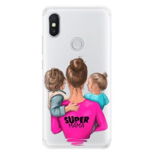 Silikónové puzdro iSaprio - Super Mama - Boy and Girl - Xiaomi Redmi S2 vyobraziť