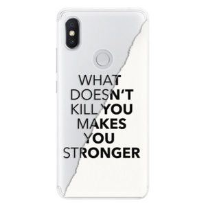 Silikónové puzdro iSaprio - Makes You Stronger - Xiaomi Redmi S2 vyobraziť