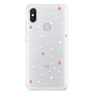 Silikónové puzdro iSaprio - Abstract Triangles 02 - white - Xiaomi Redmi S2 vyobraziť