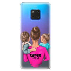 Silikónové puzdro iSaprio - Super Mama - Boy and Girl - Huawei Mate 20 Pro vyobraziť