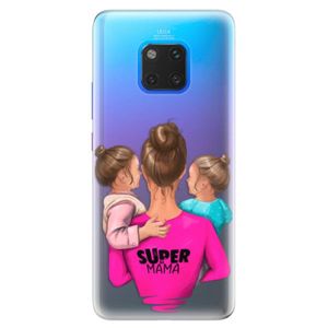 Silikónové puzdro iSaprio - Super Mama - Two Girls - Huawei Mate 20 Pro vyobraziť