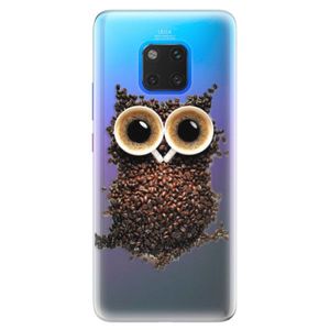 Silikónové puzdro iSaprio - Owl And Coffee - Huawei Mate 20 Pro vyobraziť