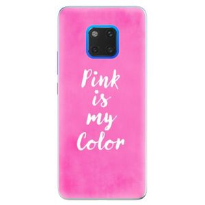 Silikónové puzdro iSaprio - Pink is my color - Huawei Mate 20 Pro vyobraziť