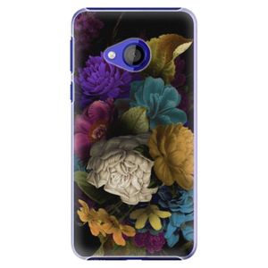 Plastové puzdro iSaprio - Dark Flowers - HTC U Play vyobraziť