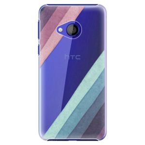 Plastové puzdro iSaprio - Glitter Stripes 01 - HTC U Play vyobraziť