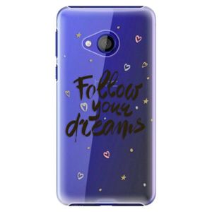Plastové puzdro iSaprio - Follow Your Dreams - black - HTC U Play vyobraziť