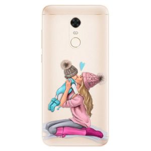 Silikónové puzdro iSaprio - Kissing Mom - Blond and Boy - Xiaomi Redmi 5 Plus vyobraziť