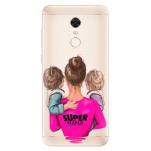 Silikónové puzdro iSaprio - Super Mama - Two Boys - Xiaomi Redmi 5 Plus vyobraziť