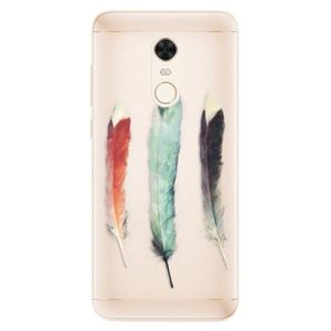 Silikónové puzdro iSaprio - Three Feathers - Xiaomi Redmi 5 Plus vyobraziť