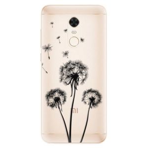 Silikónové puzdro iSaprio - Three Dandelions - black - Xiaomi Redmi 5 Plus vyobraziť