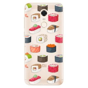 Silikónové puzdro iSaprio - Sushi Pattern - Xiaomi Redmi 5 Plus vyobraziť