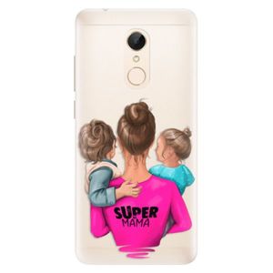 Silikónové puzdro iSaprio - Super Mama - Boy and Girl - Xiaomi Redmi 5 vyobraziť