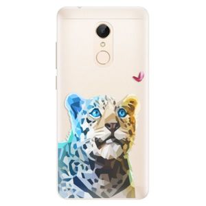 Silikónové puzdro iSaprio - Leopard With Butterfly - Xiaomi Redmi 5 vyobraziť