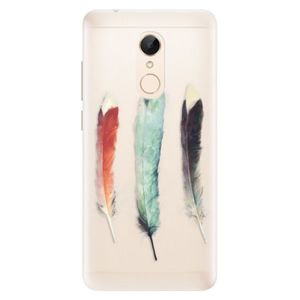 Silikónové puzdro iSaprio - Three Feathers - Xiaomi Redmi 5 vyobraziť