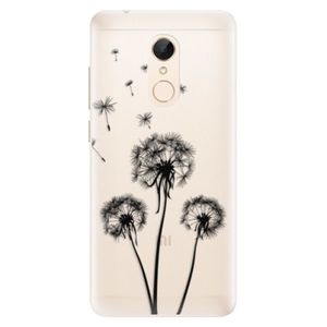 Silikónové puzdro iSaprio - Three Dandelions - black - Xiaomi Redmi 5 vyobraziť