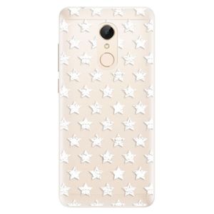 Silikónové puzdro iSaprio - Stars Pattern - white - Xiaomi Redmi 5 vyobraziť