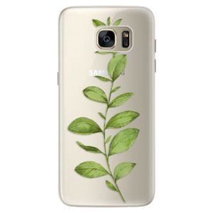 Silikónové puzdro iSaprio - Green Plant 01 - Samsung Galaxy S7 Edge vyobraziť