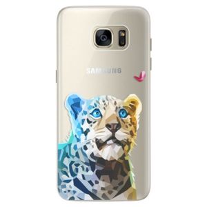 Silikónové puzdro iSaprio - Leopard With Butterfly - Samsung Galaxy S7 Edge vyobraziť